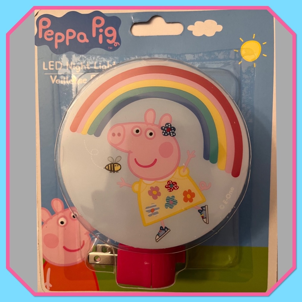🌸New🌸 Peppa Pig LED Night Light 🌸